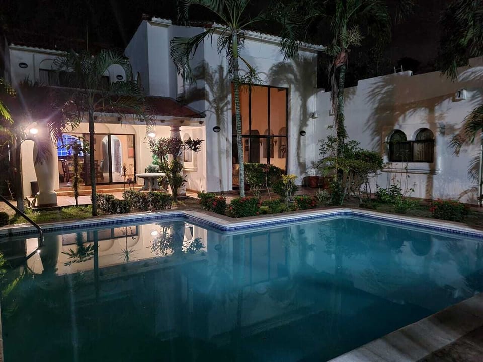 Pool at Night