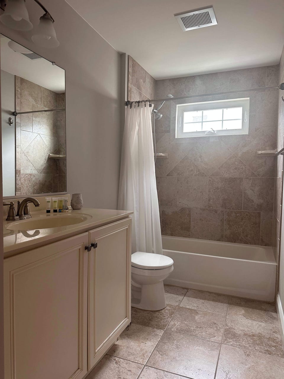 Lower hall bathroom