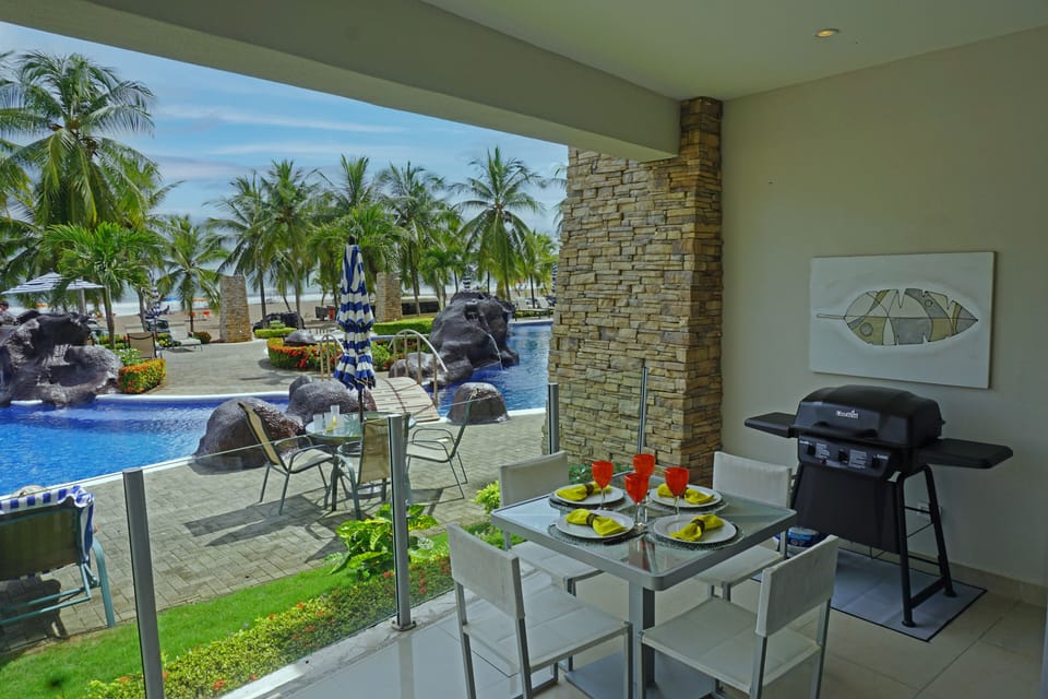 Outdoor entertainment with new gas grill