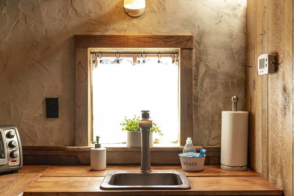 Beautiful copper sink