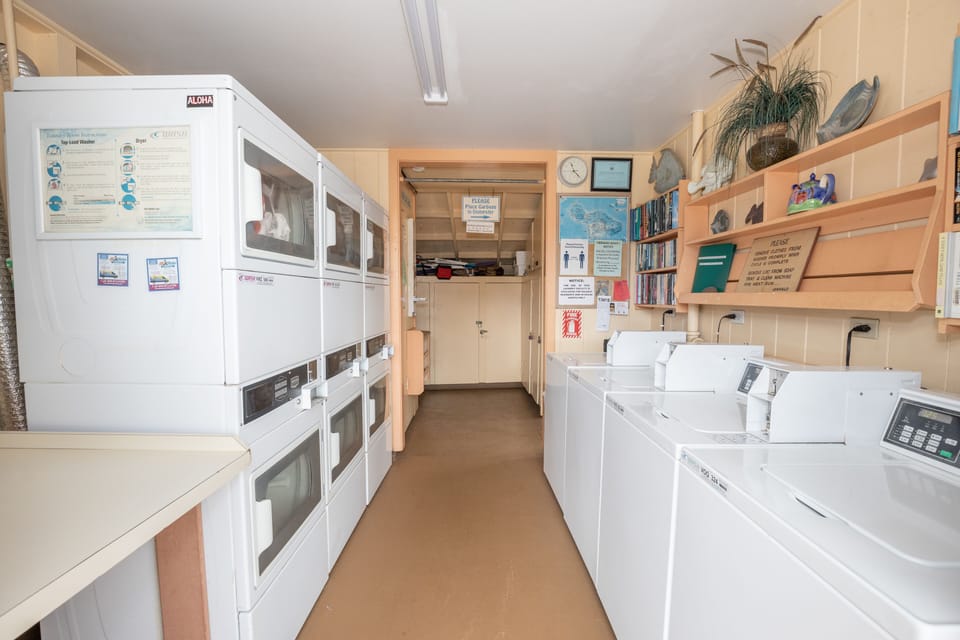 Onsite laundry room