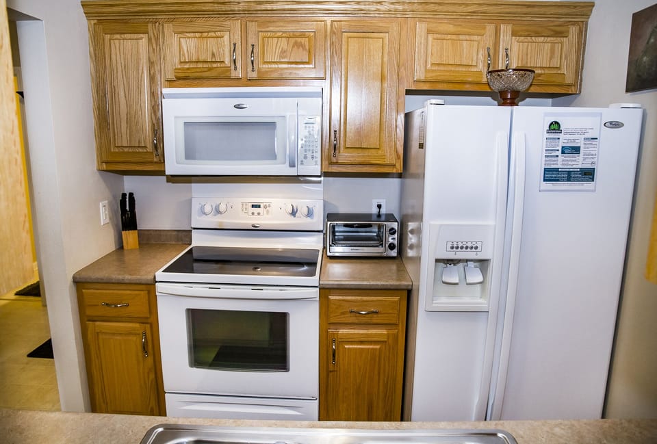 Well equipped kitchen