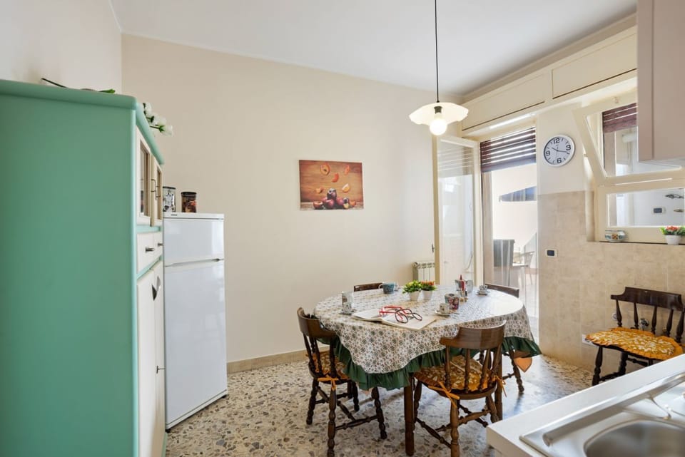 Apartment, 2 Bedrooms | Private kitchen | Mini-fridge, oven, coffee/tea maker