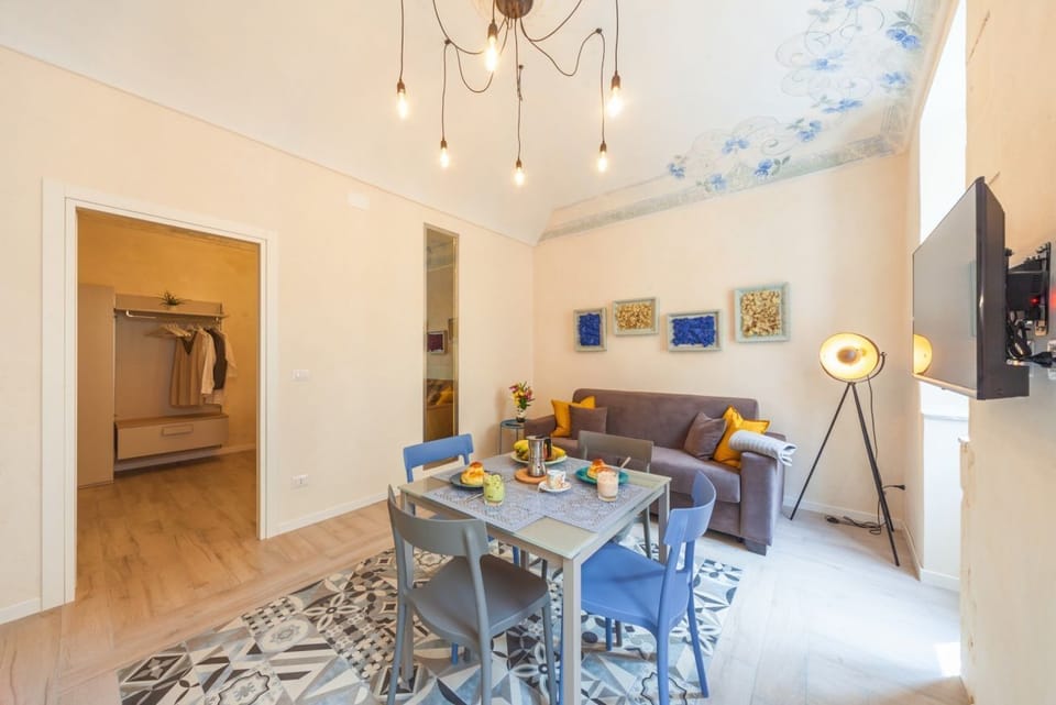 Apartment, 1 Bedroom | Living area | Flat-screen TV