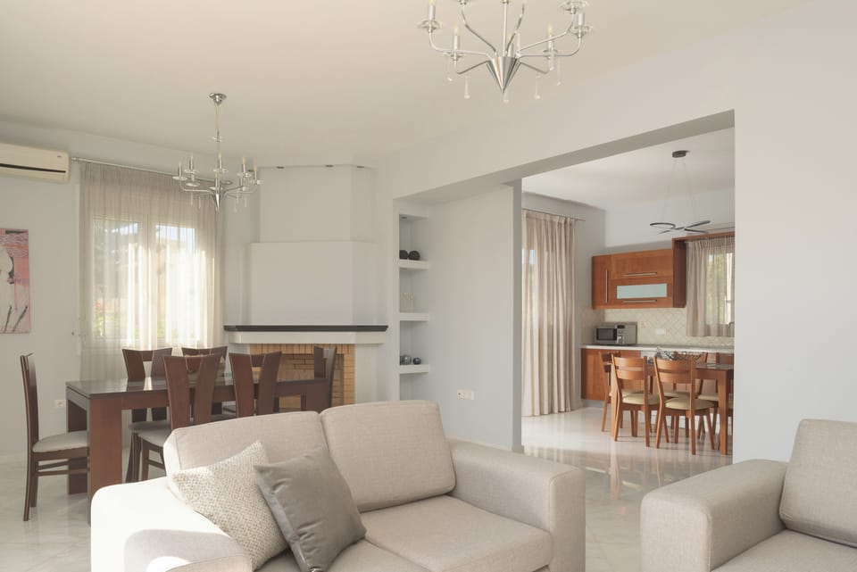 Living room settings ideal for family gatherings.