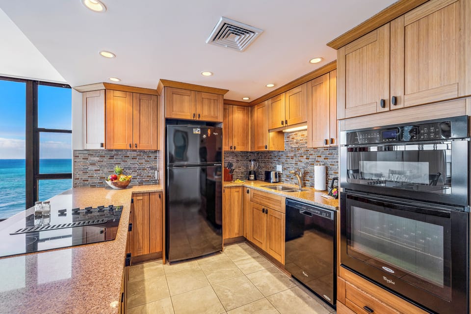 Beautiful Bamboo Kitchen