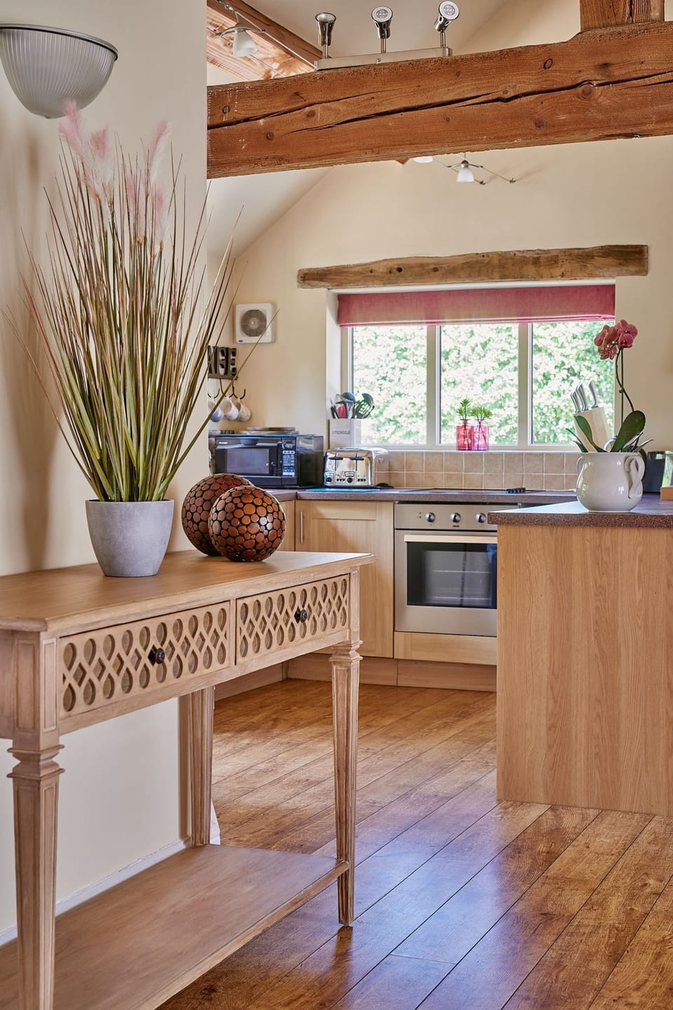 The kitchen at The Couple's Retreat, Peak District