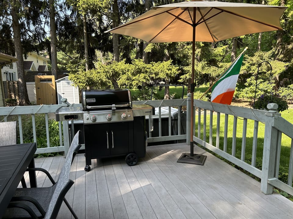Weber Grill with Propane Provided