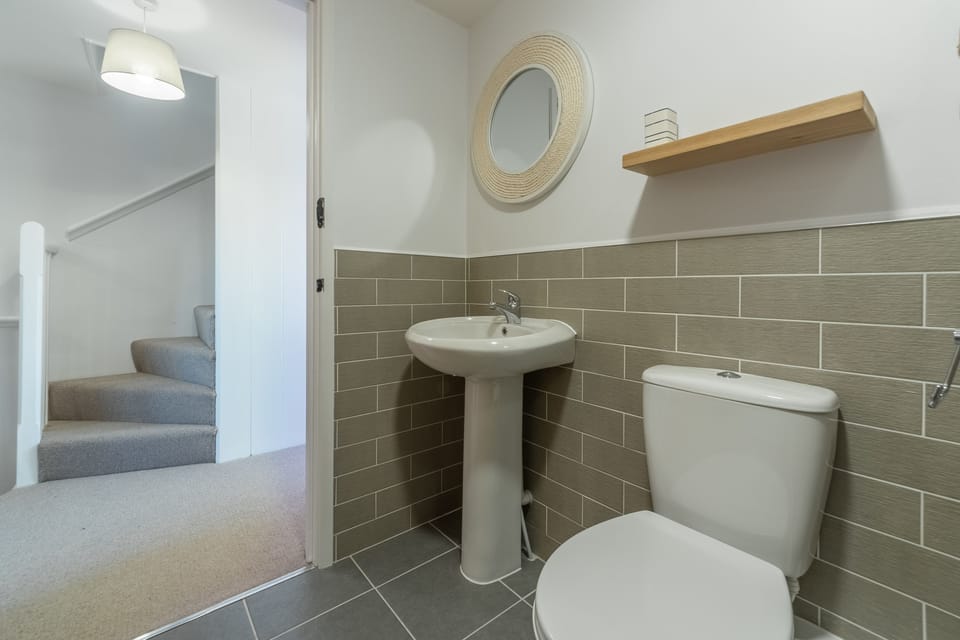 First floor:  Family shower room