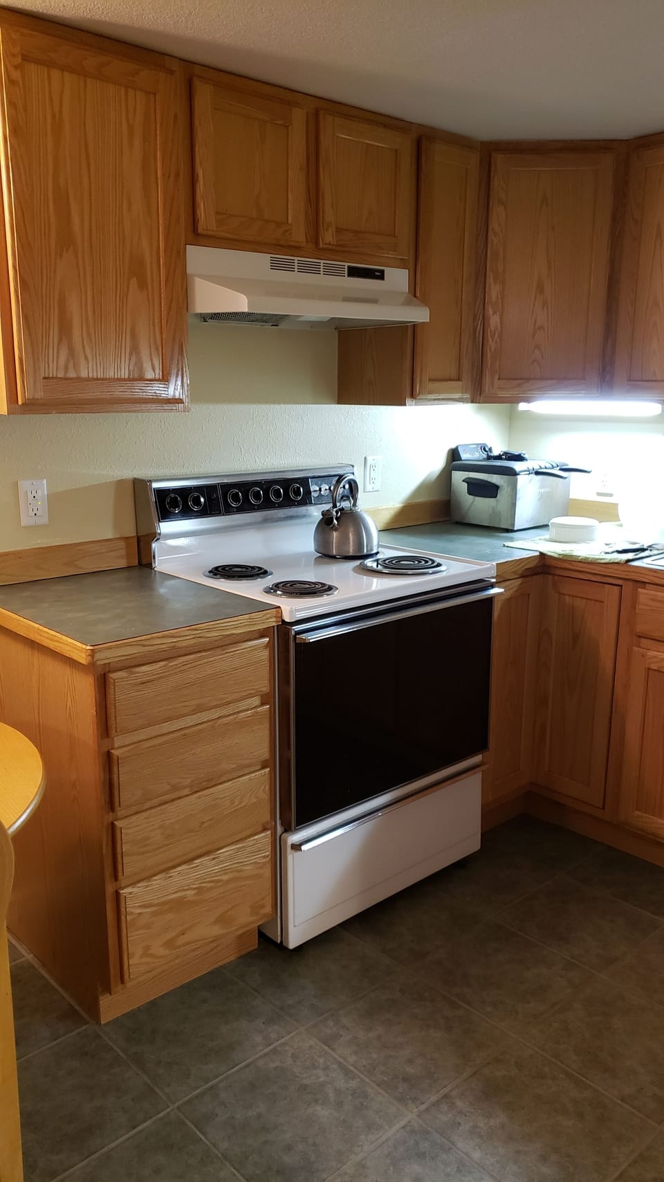 Newly remodeled kitchen with all the amenities. 6 Qt Instant Pot, deep fryer.