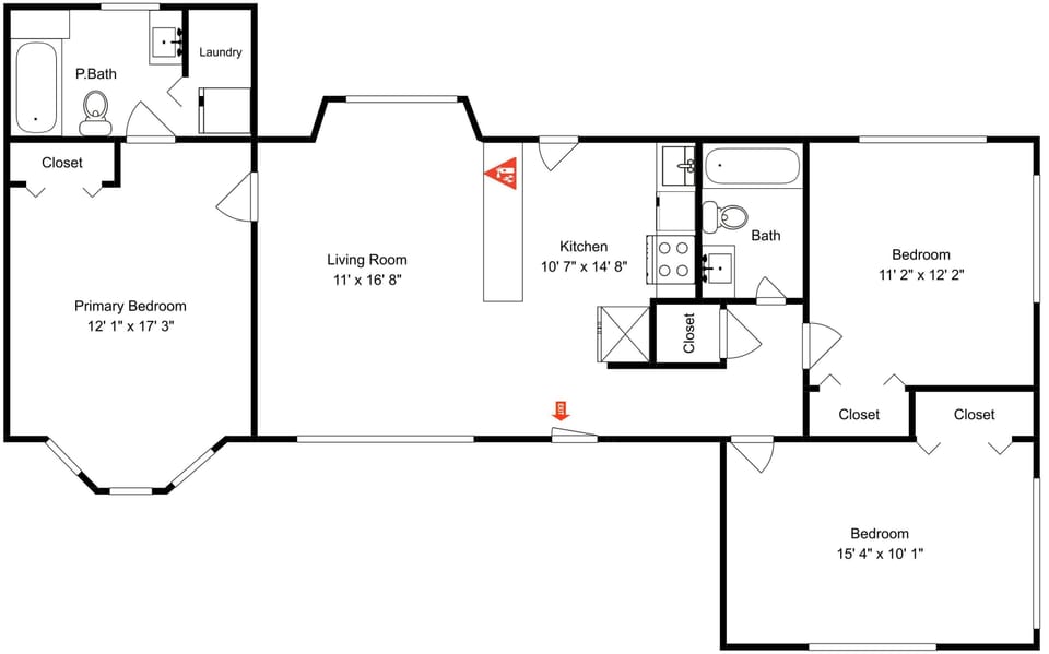 Walkin On Sunshine - Floor Plan