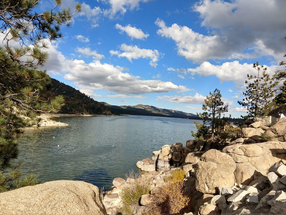 Big Bear Lake scenic views
