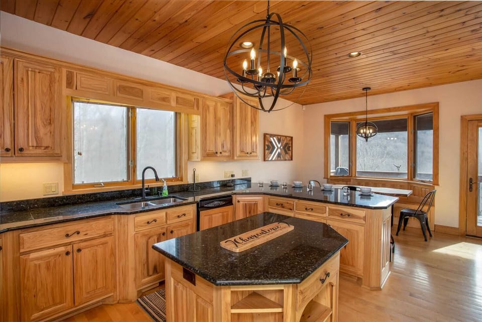 Massive Kitchen with Ample Space to Prepare and Cook Meals!