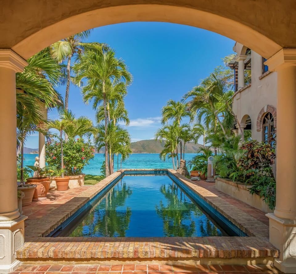 Lap Pool with gorgeous view