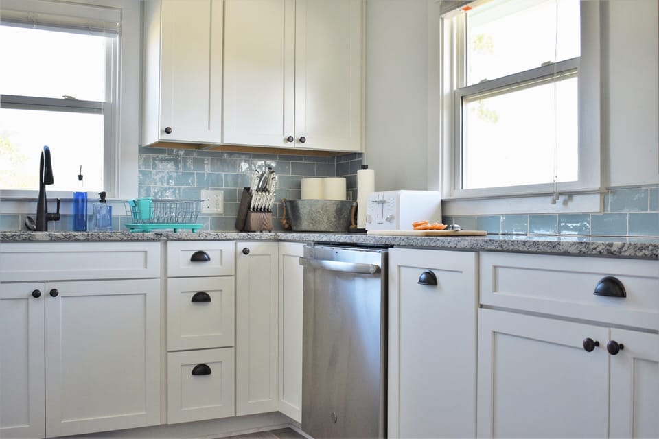Enjoy the ease of a dishwasher after cooking