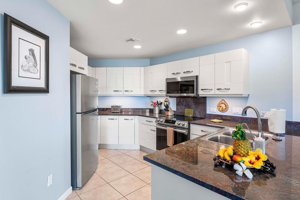 Well-equipped kitchen