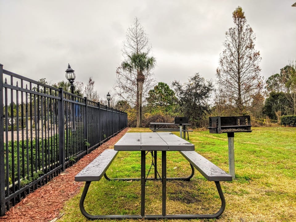 Outdoor Barbecue Area