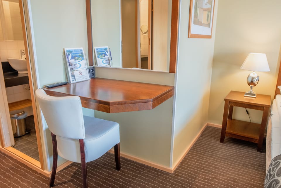 Desk, soundproofing, iron/ironing board, free WiFi