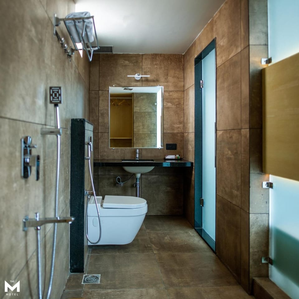 Shower, free toiletries, hair dryer (on request), slippers