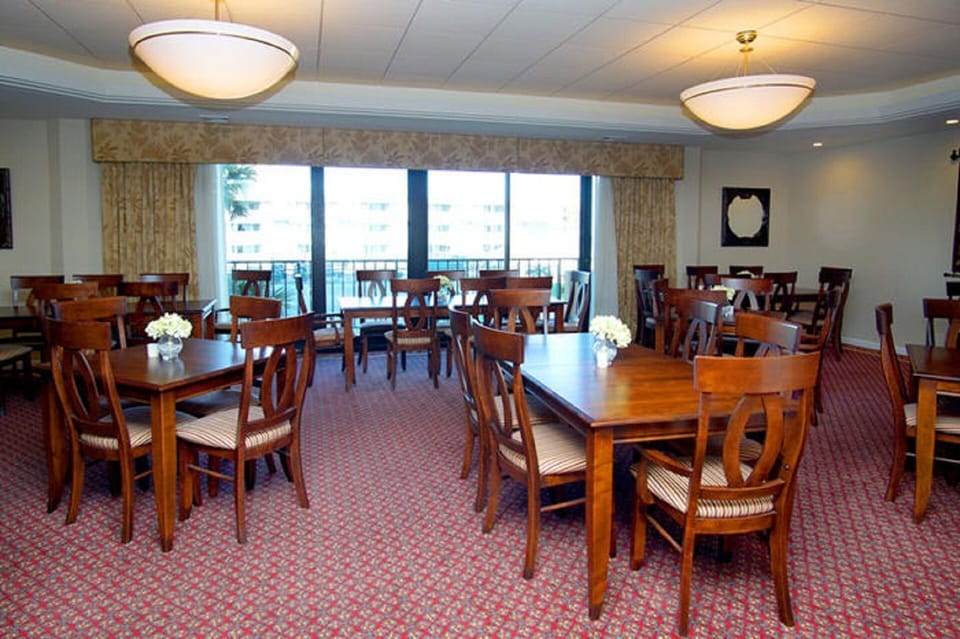Try out the restaurant on premise.