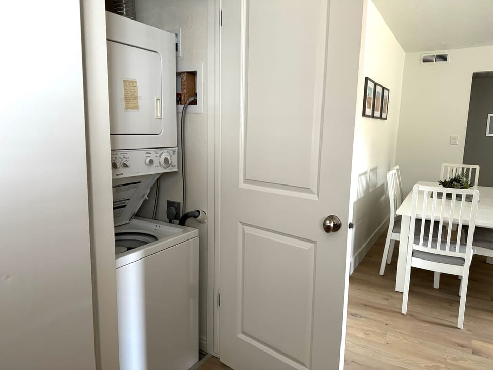Laundry closet