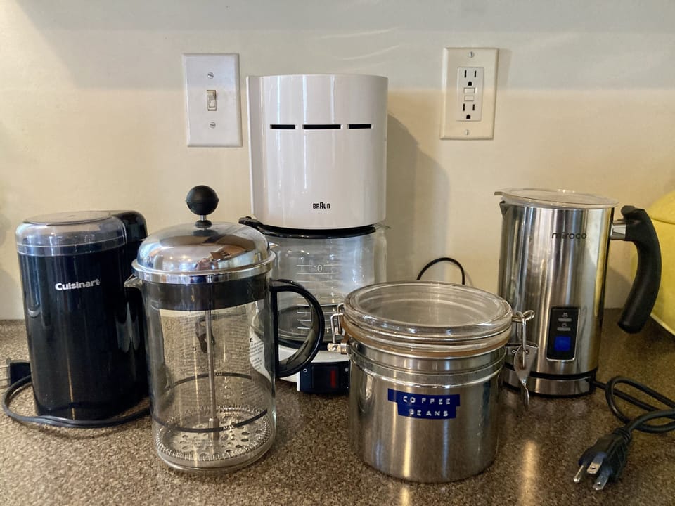 Coffee is taken very seriously around here!