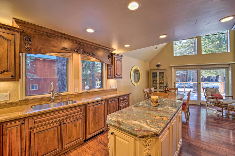 Fully Equipped Kitchen | Large Island