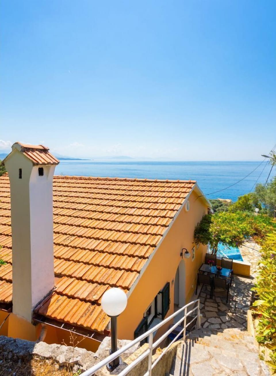Pathway to Villa Elia