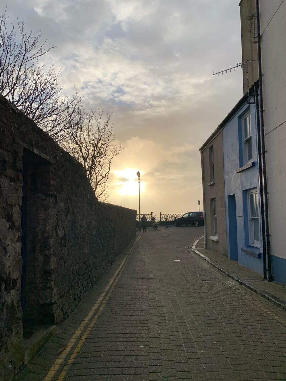 Cresswell Street leading to the sea