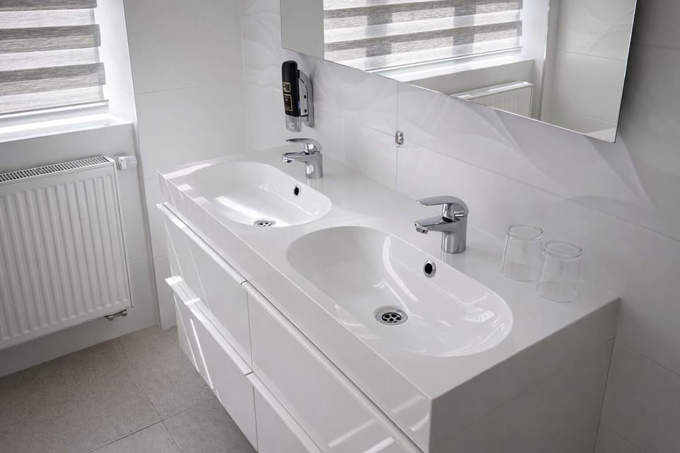 Deluxe Studio Suite | Bathroom | Free toiletries, hair dryer, towels