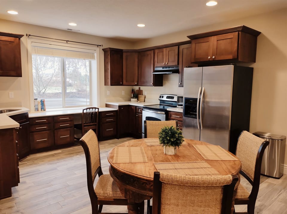 Kitchen and dining