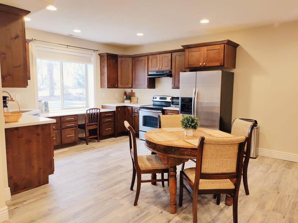 Kitchen and dining
