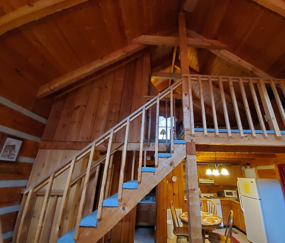 Stairs to the loft