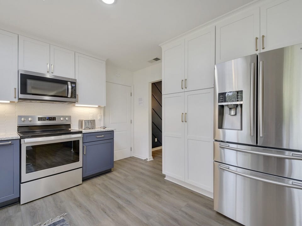 Kitchen with Stainless Steel Appliances at 48 Heritage Road