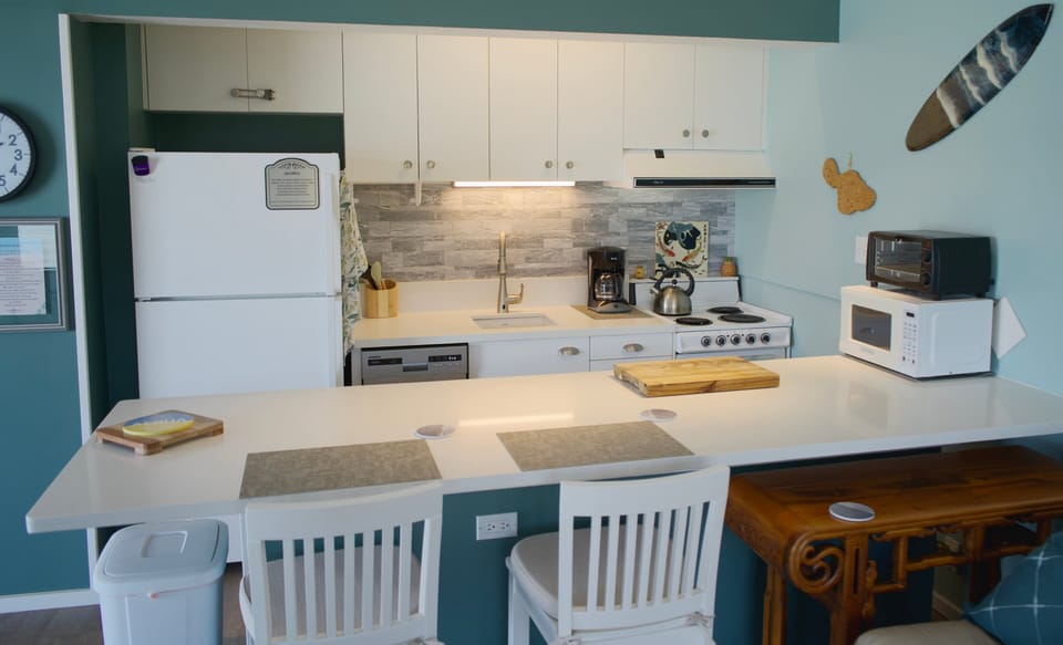 Newly renovated kitchen.