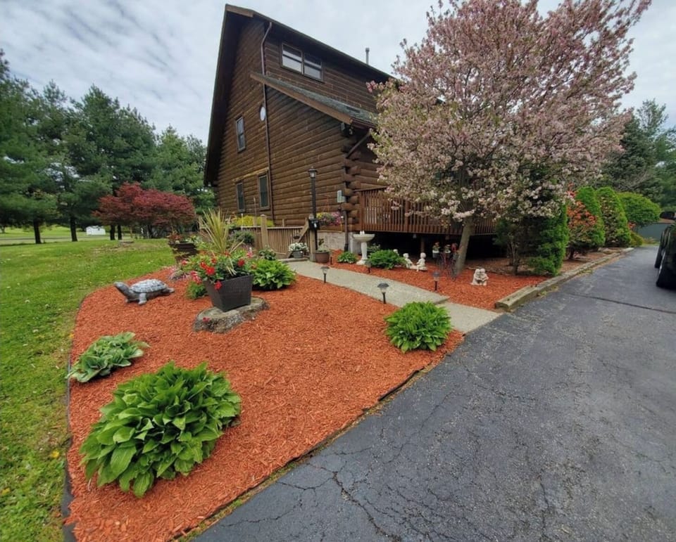 Apt is the lower level basement unit