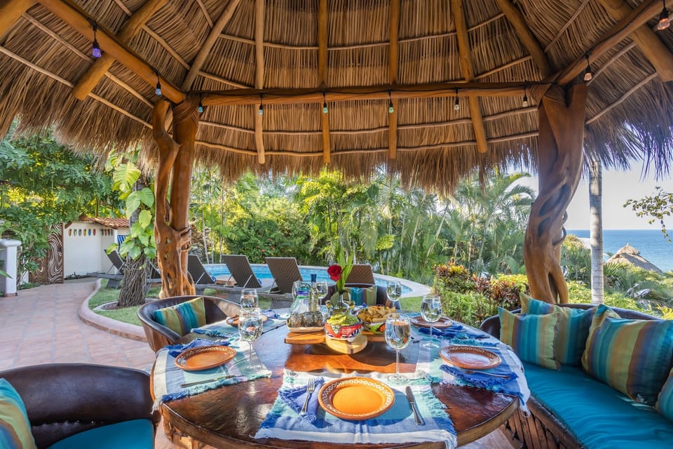 Your Group will Spend Lots of Time Under the Palapa