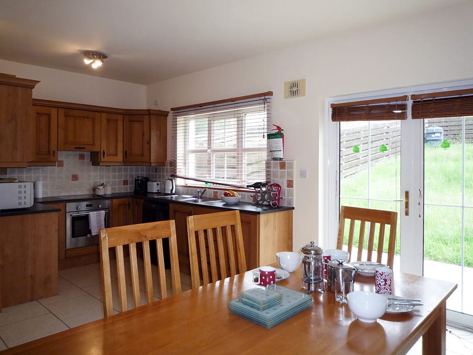 Microwave, oven, dishwasher, highchair