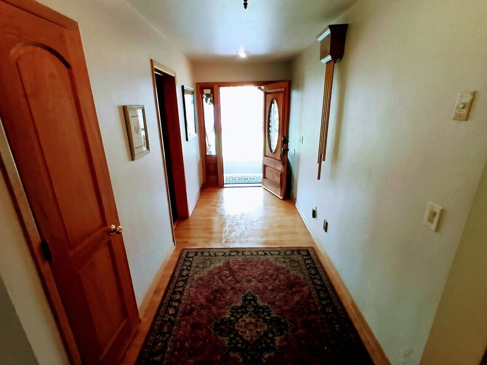 View of Hallway as you Enter the Home (1st door on left is to bedroom #2 (Full bed)