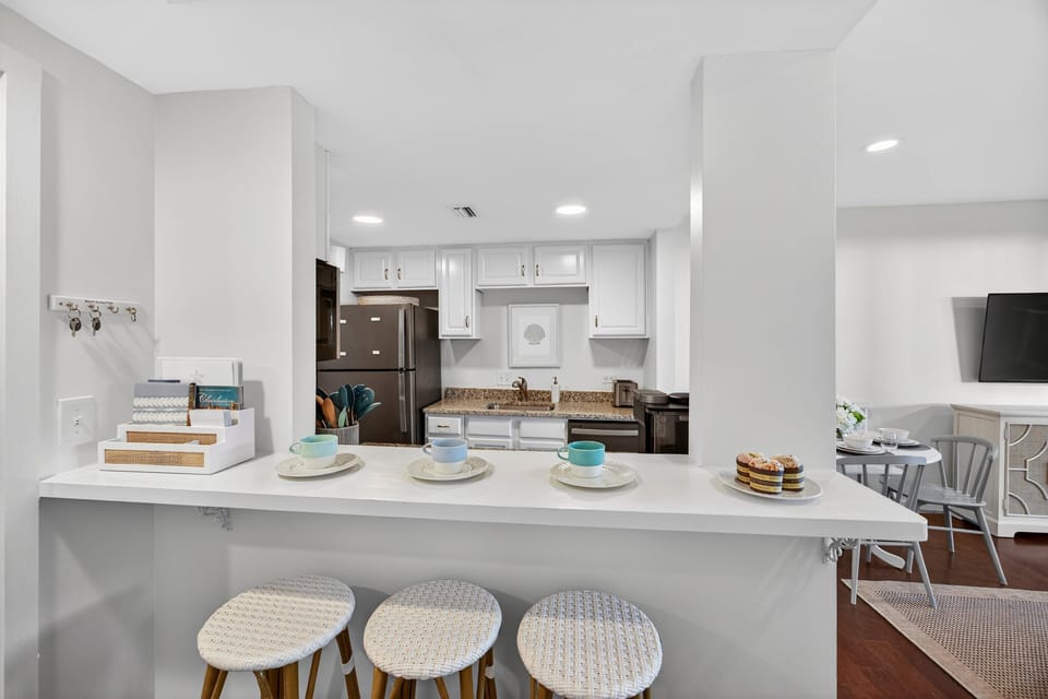 Fully equipped kitchen