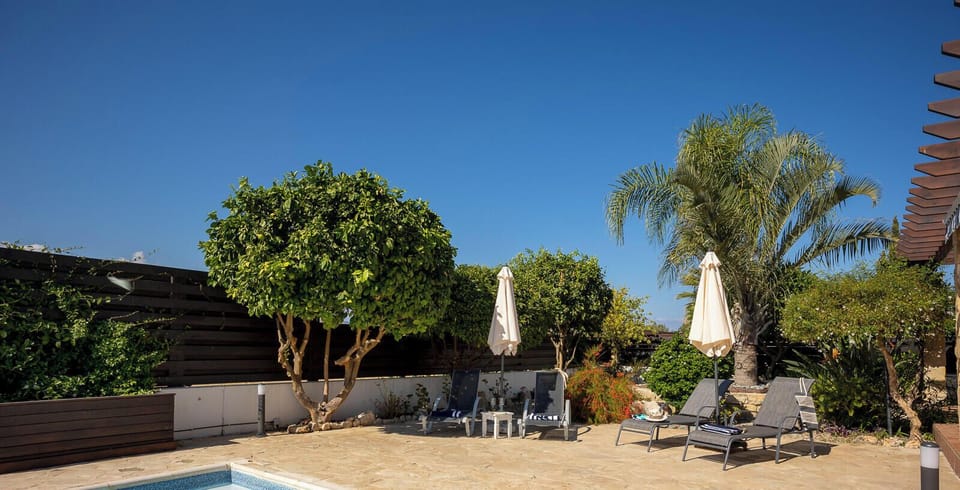 Sunbeds for sunbathing and relaxing
