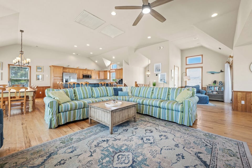  Third Level Living Room with Deck Access