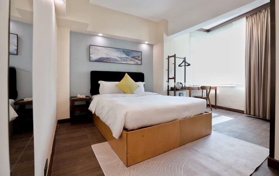Premier Double Room | In-room safe, blackout drapes, iron/ironing board (on request)