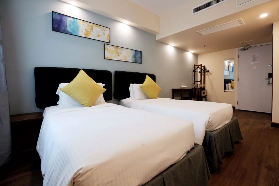 Superior Twin Room | In-room safe, blackout drapes, iron/ironing board (on request)