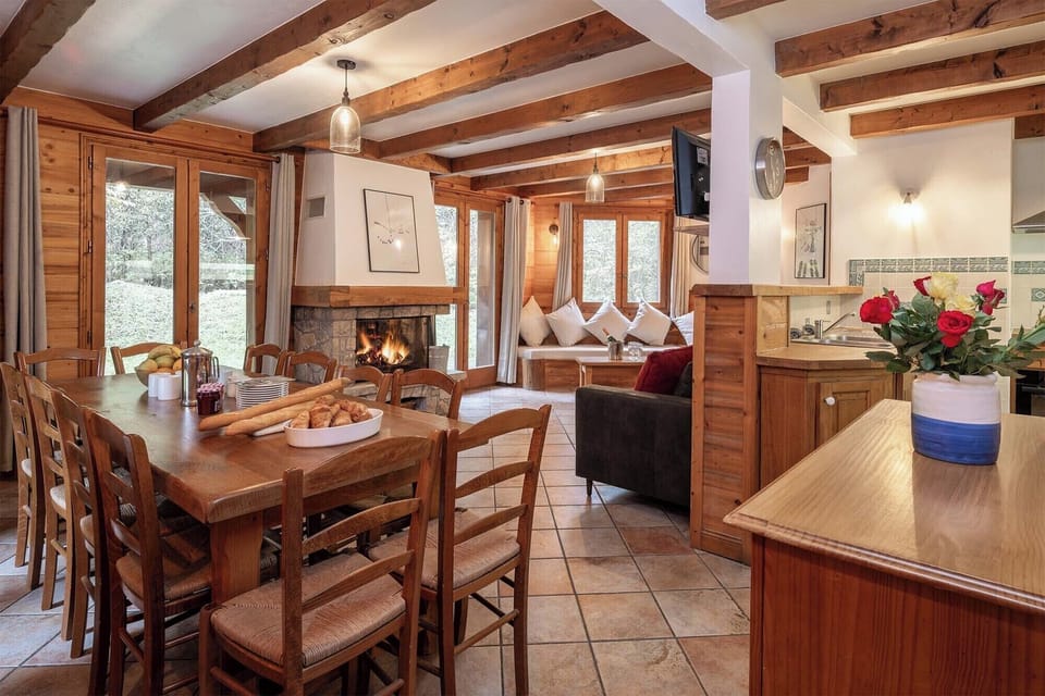 Share meals and laughs at the dining table.
