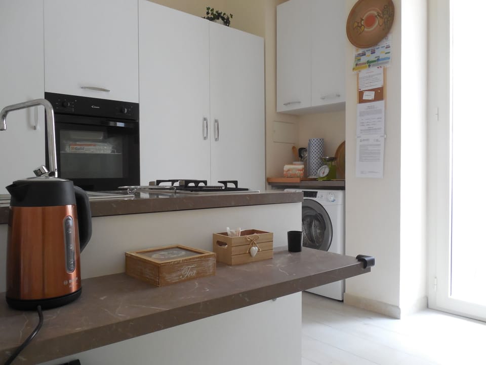 kitchen + dining area