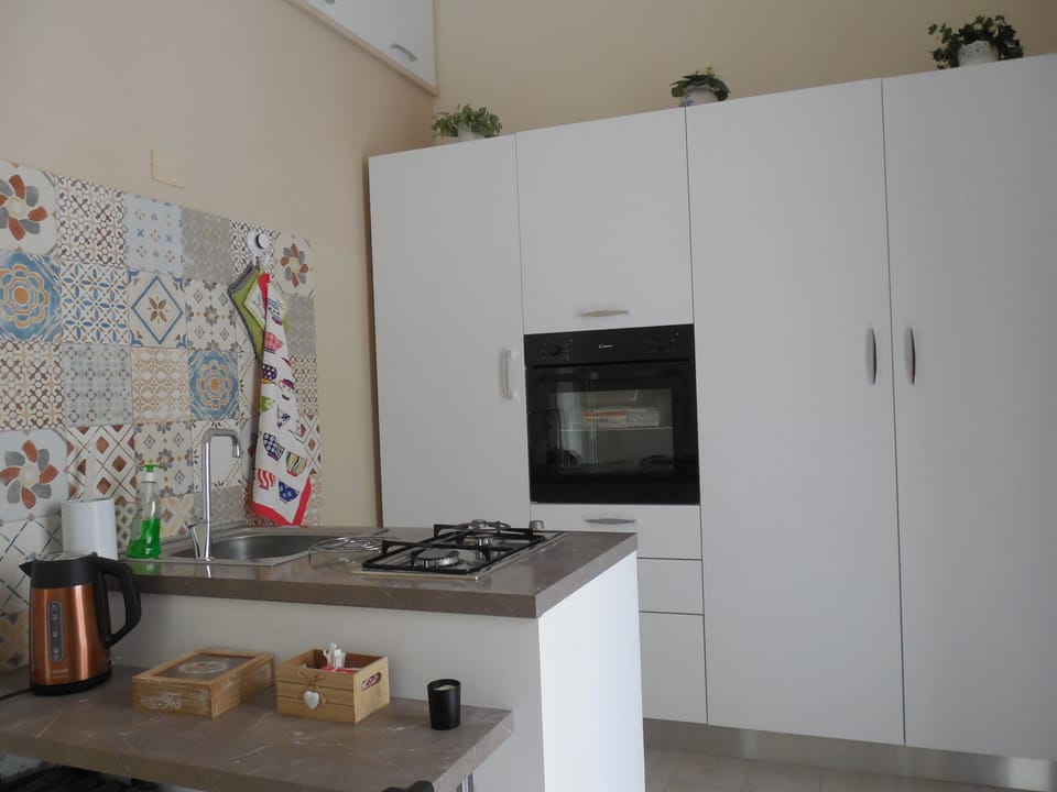 kitchen + dining area