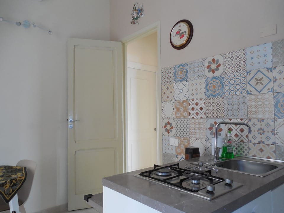 kitchen + dining area