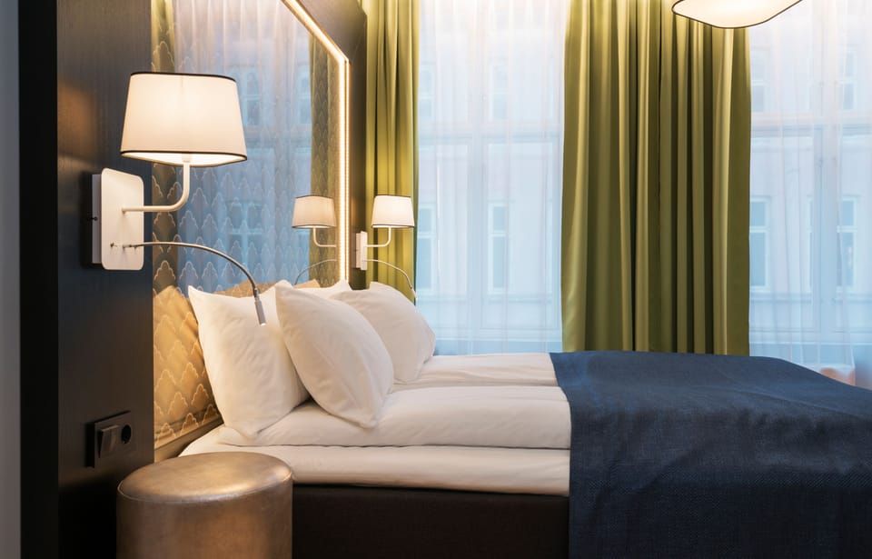 Premium bedding, pillowtop beds, in-room safe, desk