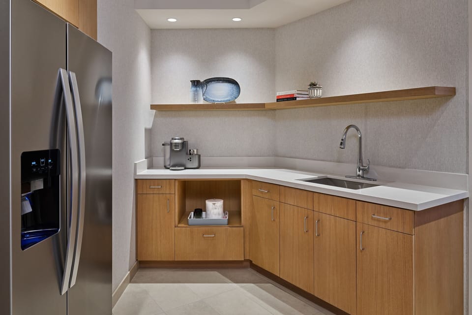 Presidential Studio Suite, 1 Bedroom, Balcony, Resort View | Private kitchen | Mini-fridge, coffee/tea maker